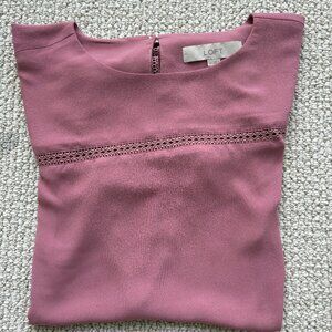 Loft pink blouse